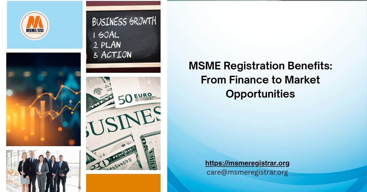 Start writing your contMSME Registration Benefits: From Finance to Market Opportunities