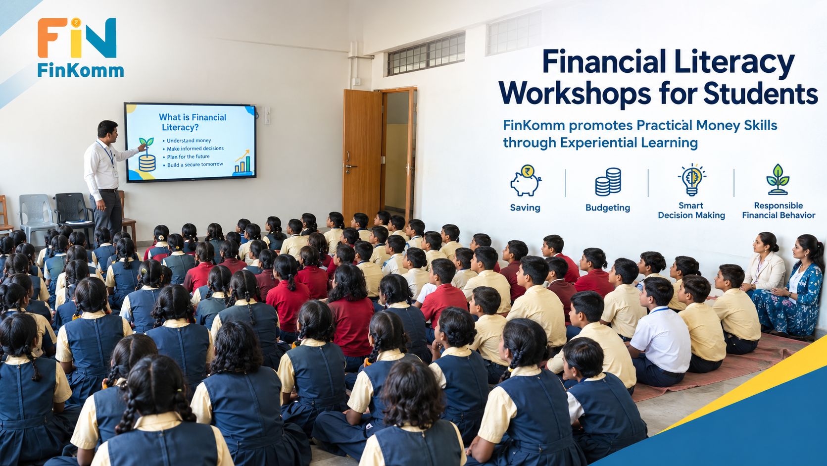 Financial Literacy Workshops for Students: FinKomm promotes Practical Money Skills through Experiential Learning