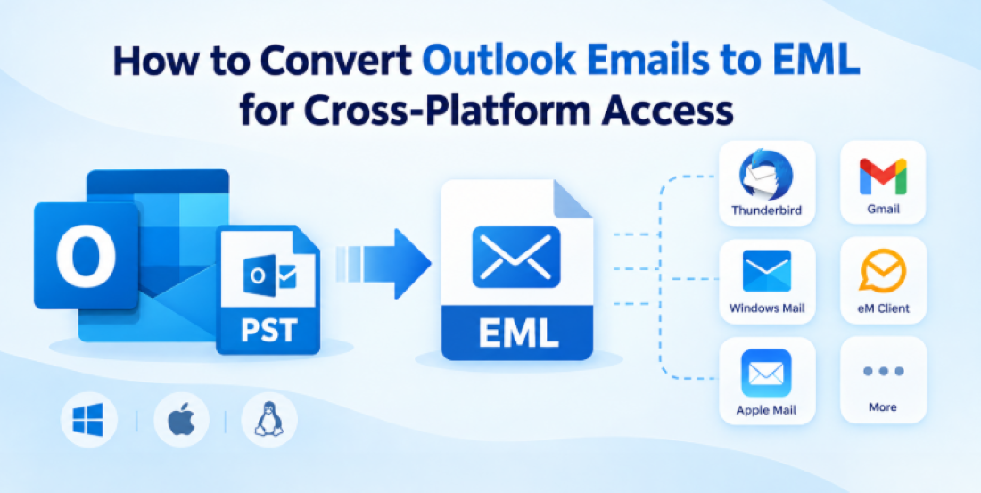 How to Convert Outlook Emails to EML for Cross-Platform Access