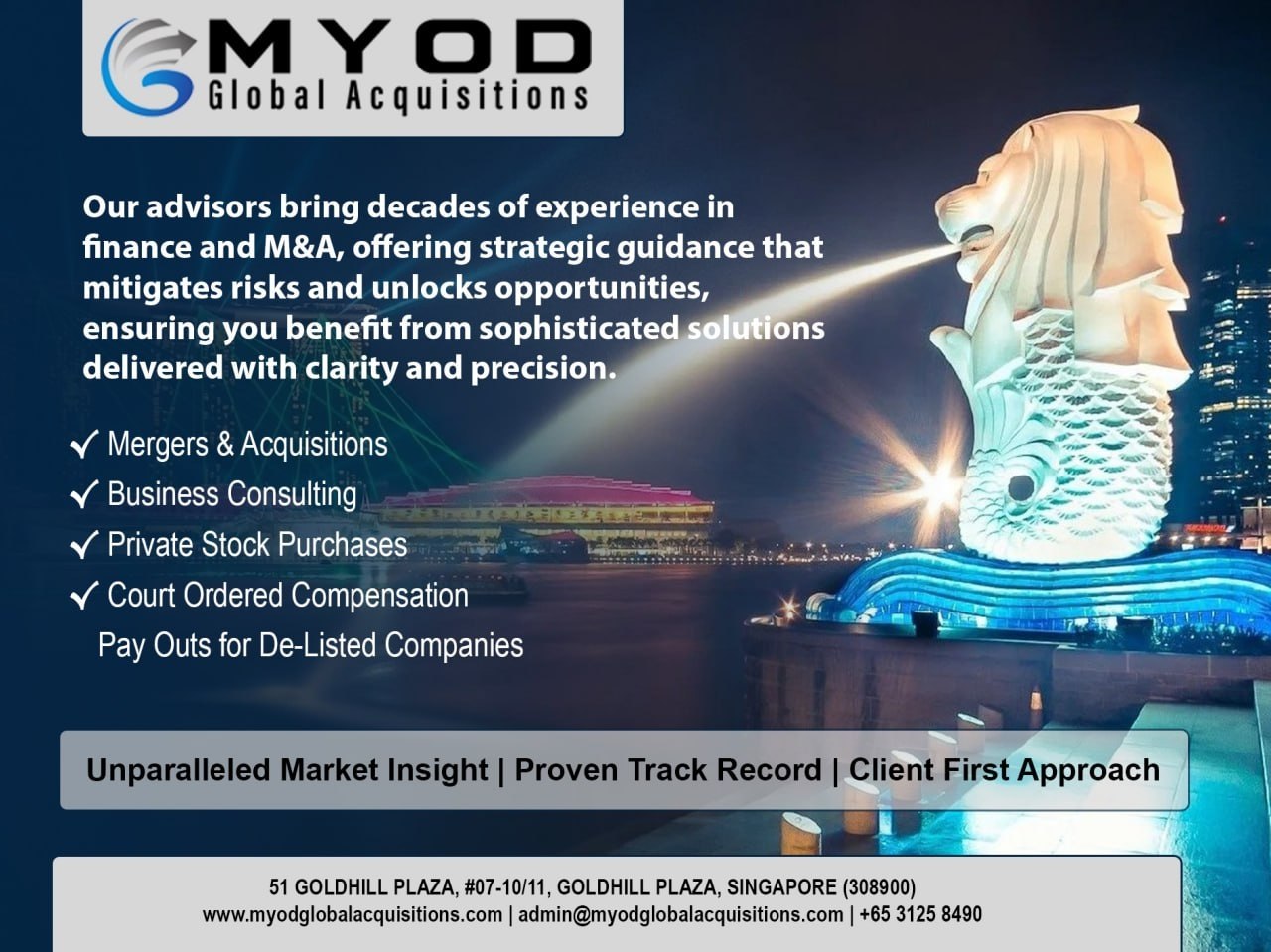 MYOD Global Acquisitions Expands Strategic M&A and Financial Advisory Services