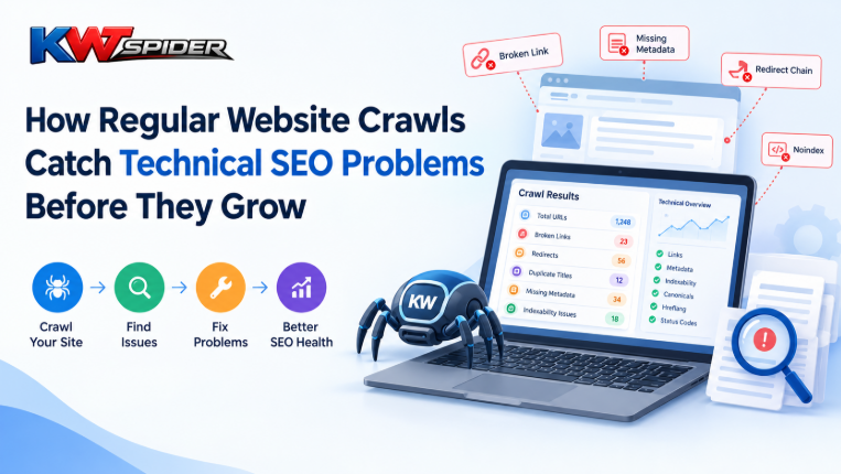 How Regular Website Crawls Catch Technical SEO Problems Before They Grow