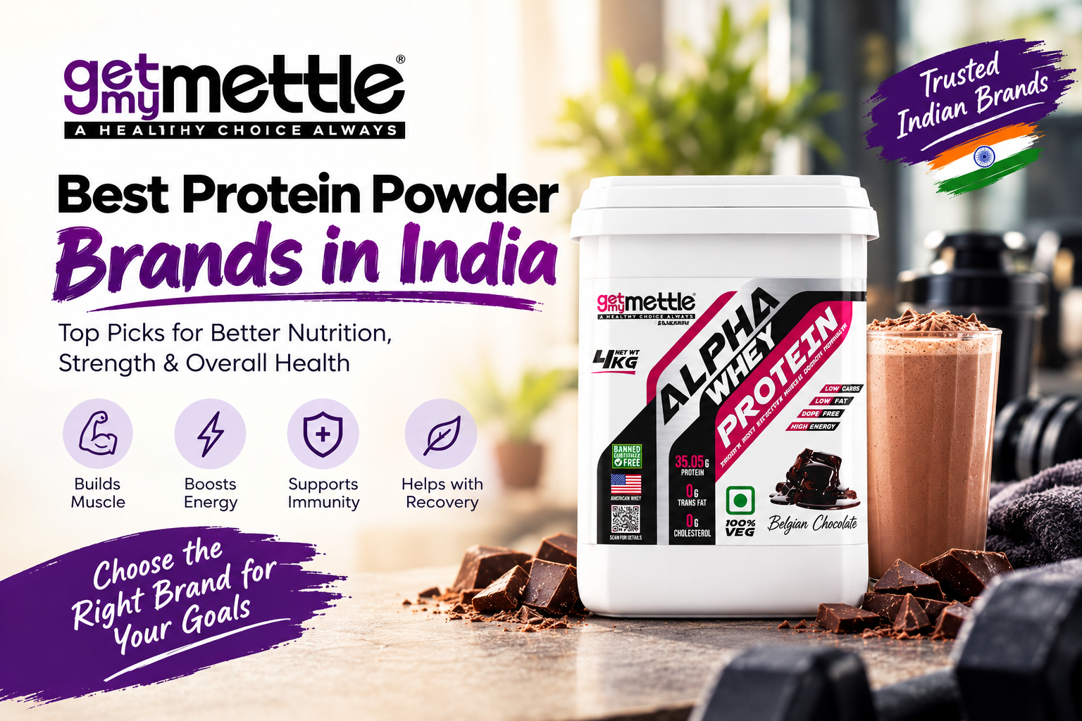 Protein Nutrition Guide: How to Choose the Right Protein Powder in India